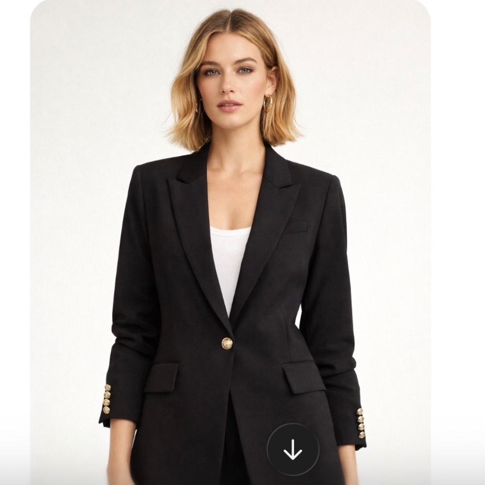 *NEW* Rachel Zoe Black Tailored Blazer – NWT – Size Small